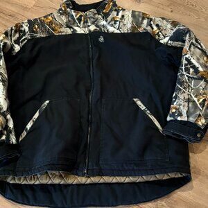 Legendary Whitetails Jackets Coats Mens Legendary Whitetails Canvas Cross Trail Big Game Camo Workwear Coat Size L Poshmark
